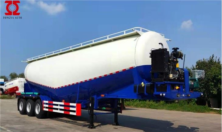 40m3 বাল্ক সিমেন্ট ট্যাঙ্কার সেমি ট্রেলার