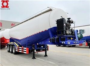 3axles সিমেন্ট ট্যাঙ্কার ট্রেলার