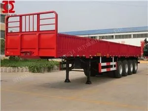 4axles সাইড ওয়াল ট্রেলার