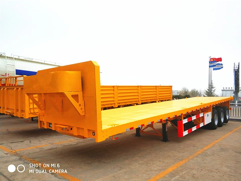 40ft কন্টেইনার ফ্ল্যাটবেড সেমি ট্রেলার
