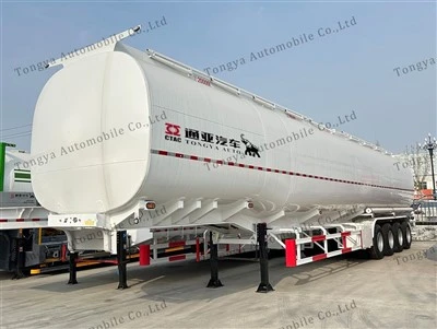 4 Axle 80000L ফুয়েল ট্যাঙ্কার সেমি ট্রেলার