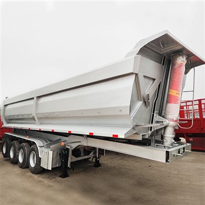 চীন কারখানা TONGYA ব্র্যান্ড ইউ শেপ হাইভা সিলিন্ডার ডাম্প ট্রেলার বিক্রয়ের জন্য